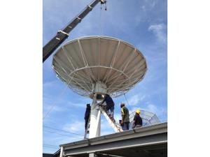  Antena parabólica Rx 6.2m 